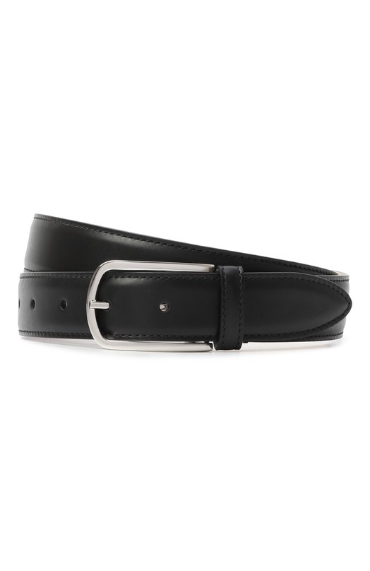Кожаный ремень Brunello Cucinelli MAUNX320 Чёрный MAUNX320