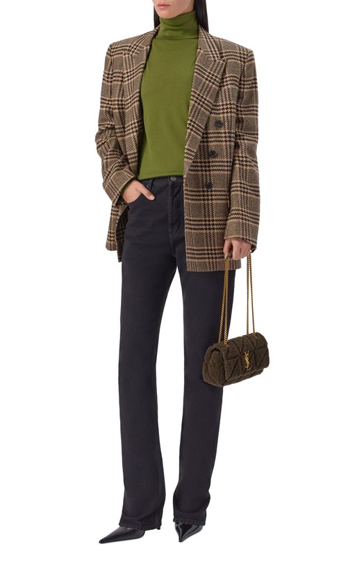 Сумка Jamie small Saint Laurent 771917/HAAH6 Хаки  771917/HAAH6 Фото 7