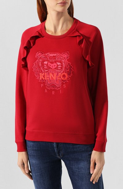 Хлопковый свитшот KENZO, арт. F962SW8004XN, фото 3