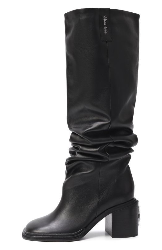 Кожаные сапоги Nature Naked Wolfe NATURE/NAPPA PRINCE Чёрный  NATURE/NAPPA PRINCE Фото 4