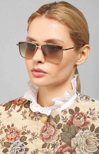 Солнцезащитные очки EQUE.M серого цвета по цене 87600 руб., арт. CLASSIC SHAVE/SLG, фото 2 Солнцезащитные очки EQUE.M, арт. CLASSIC SHAVE/SLG, фото 2