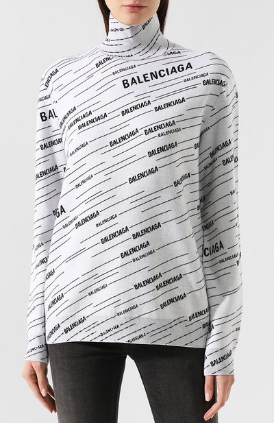 Шерстяная водолазка BALENCIAGA, арт. 555296/T1524, фото 3