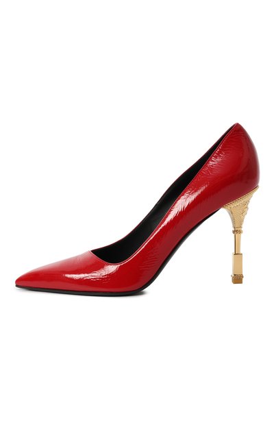 Кожаные туфли moneta 95 BALMAIN, арт. BN1UA806/LSHK, фото 4