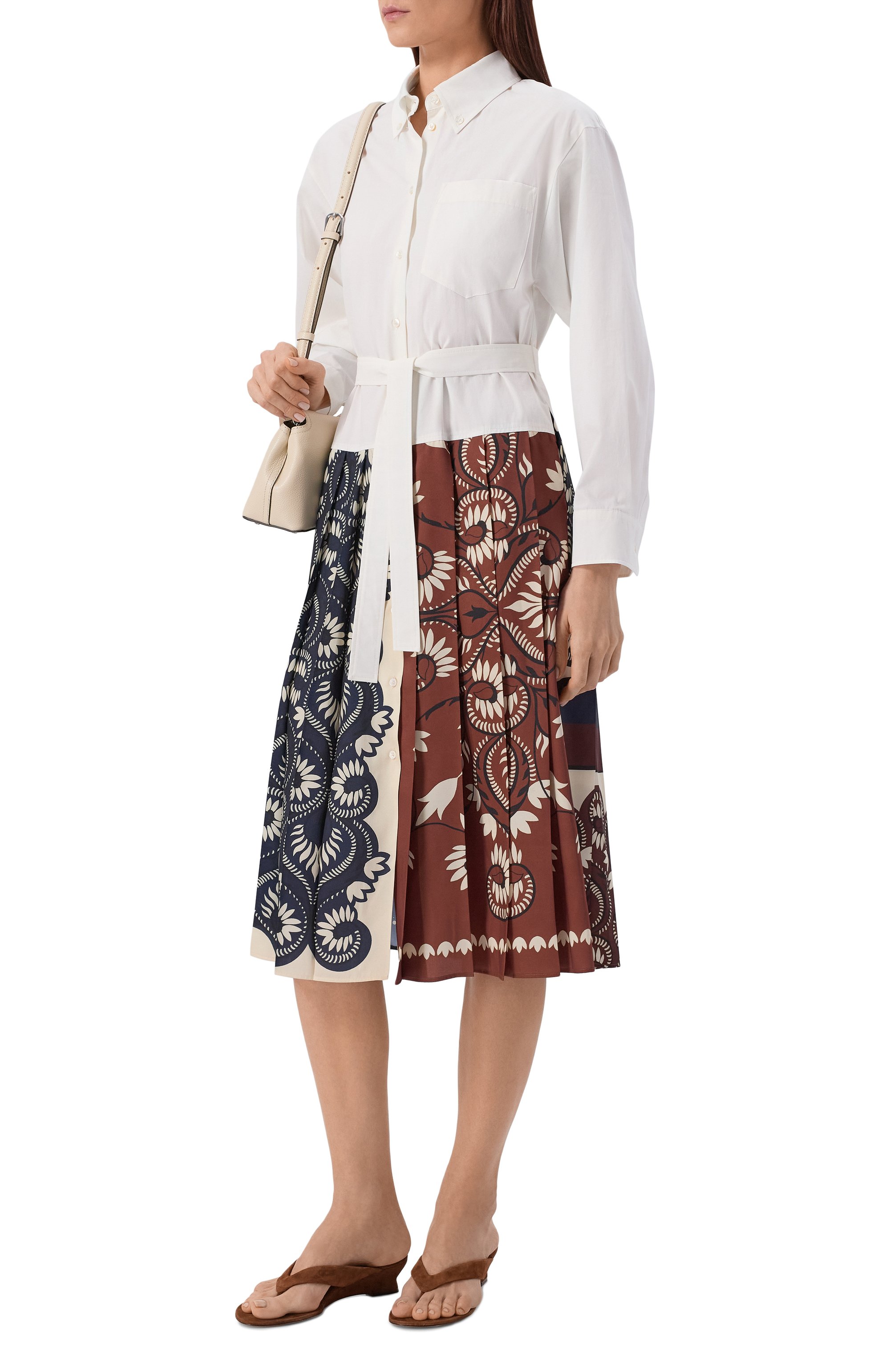 Хлопковое платье WEEKEND MAX MARA, арт. WKD0NDINA, фото 2