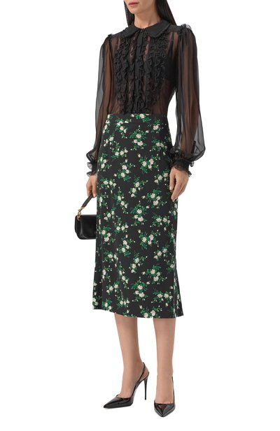 Женская шелковая блузка DOLCE & GABBANA, арт. F5U02T/FU1AT
