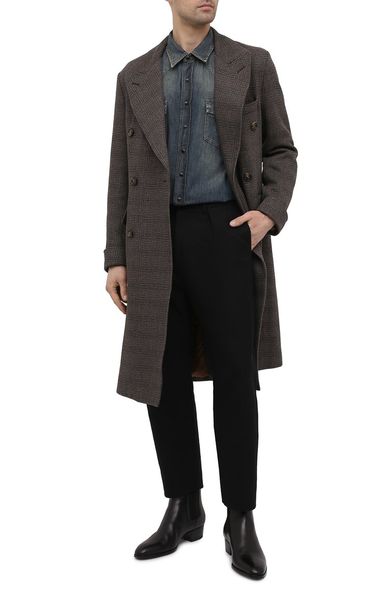 Джинсовая рубашка SAINT LAURENT, арт. 597059/Y880U, фото 1