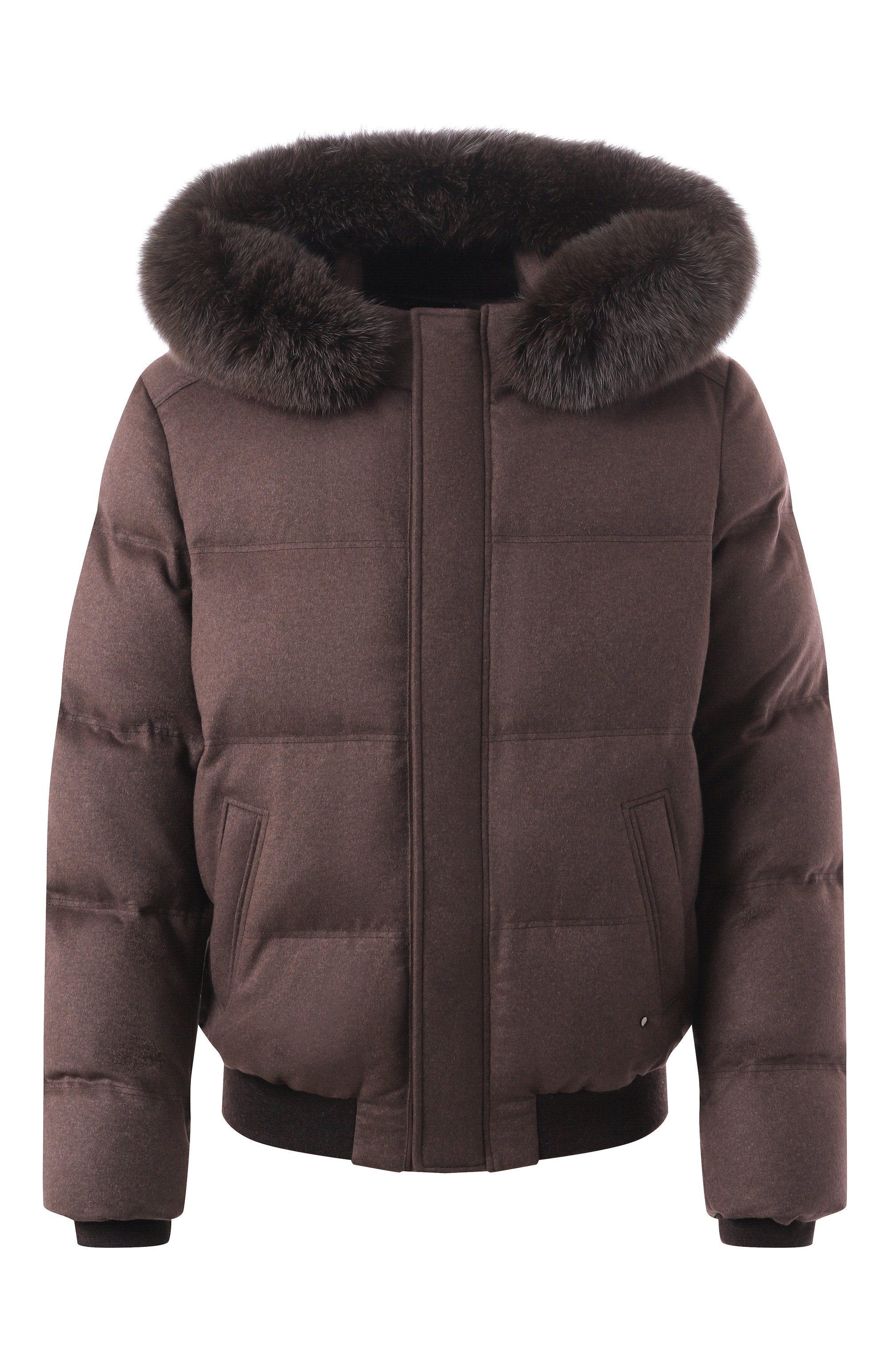 Пуховик из кашемира и шерсти норки с отделкой из лисицы STEFANO RICCI, арт. MDJ2300160/C069HC, фото 1