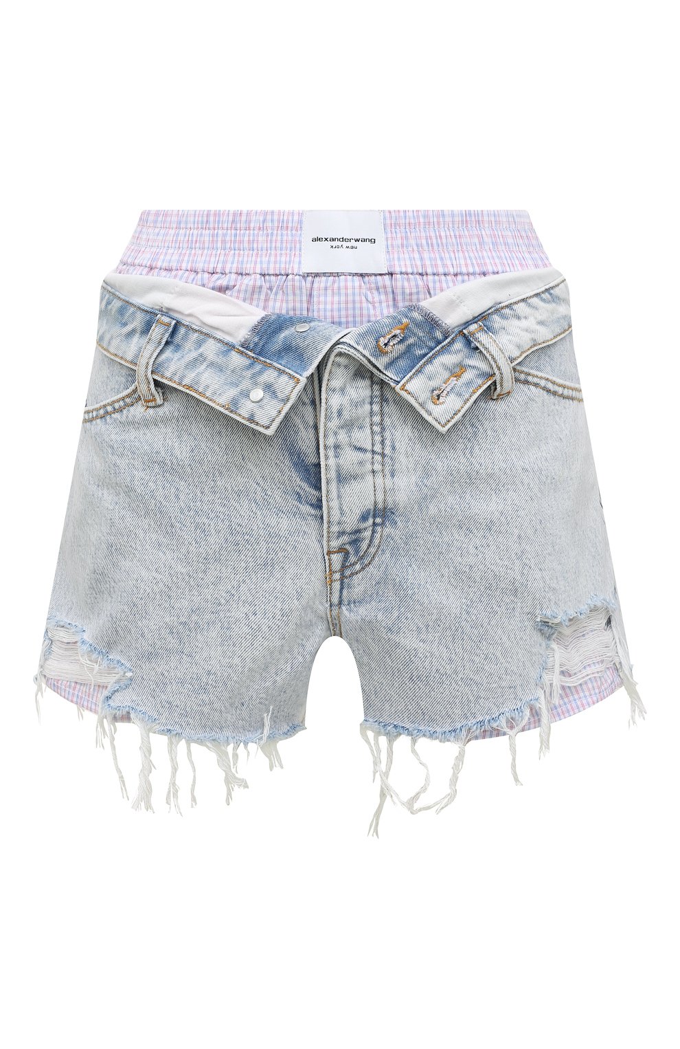 Джинсовые шорты ALEXANDER WANG, арт. 4DC2224087, фото 1
