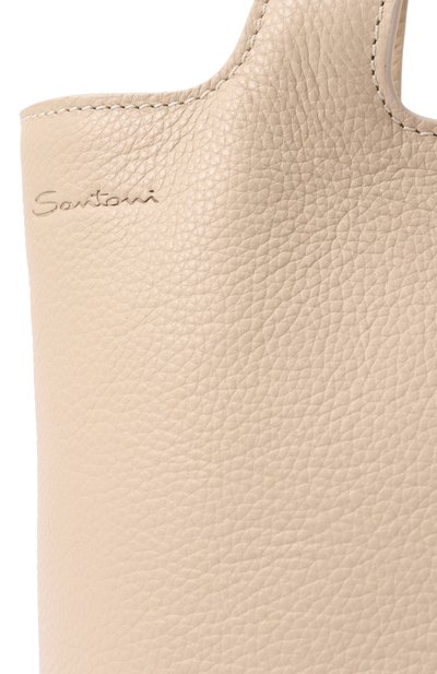 Сумка SANTONI бежевого цвета по цене 87550 руб., арт. DIBGA2709EN-ATXW, фото 3 Сумка SANTONI, арт. DIBGA2709EN-ATXW, фото 3