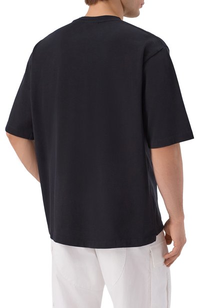 Хлопковая футболка DSQUARED2 черного цвета по цене 27100 руб., арт. S74GD1521/D20106, фото 4 Хлопковая футболка DSQUARED2, арт. S74GD1521/D20106, фото 4