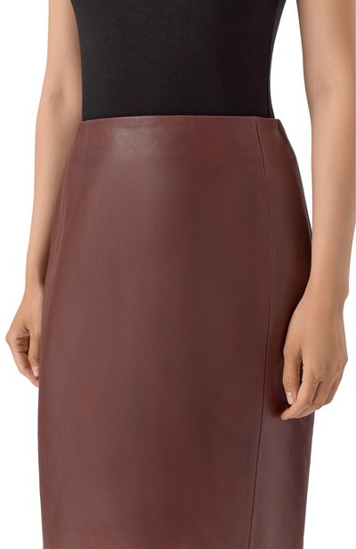 Кожаная юбка 12 STOREEZ, арт. 127811, фото 5