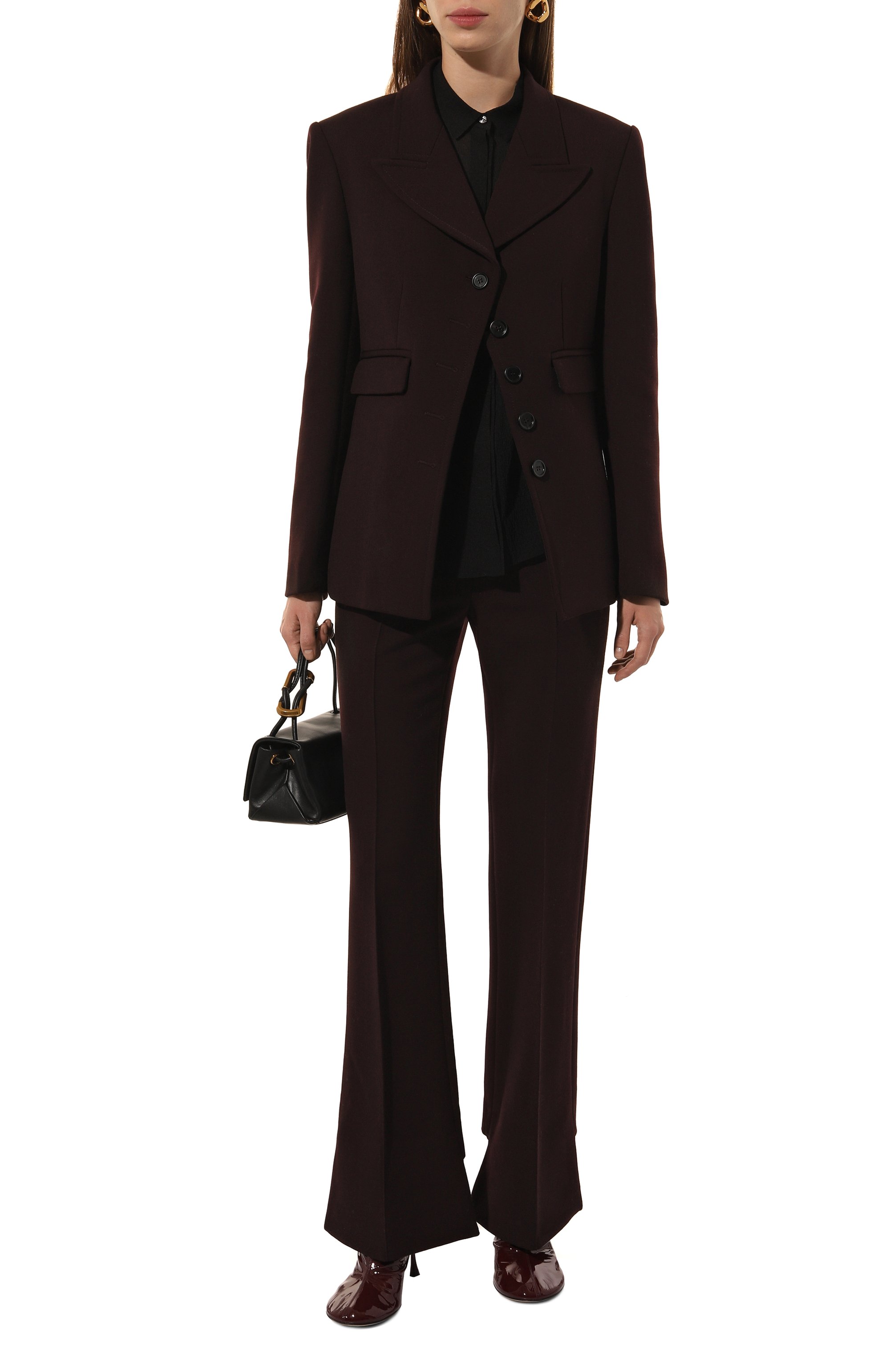 Шерстяные брюки CHLOÉ, арт. CHC24WPA02143, фото 2