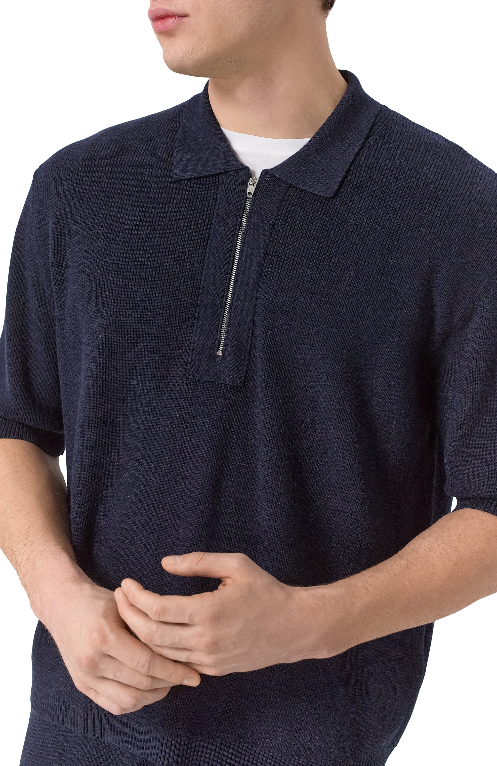 Поло из хлопка и кашемира MVST, арт. 25E/X1P/0/A008/7554, фото 5