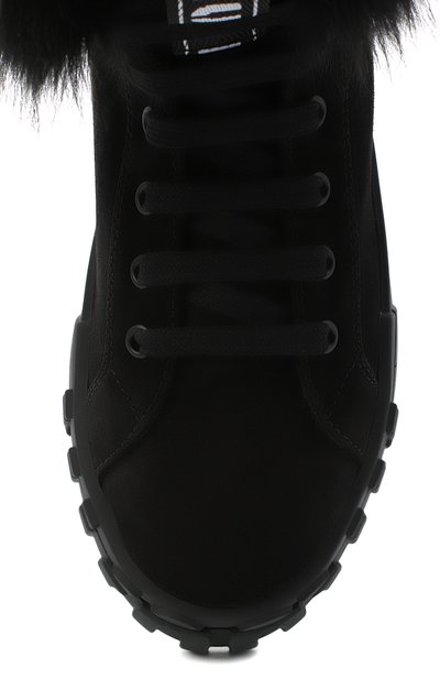 Замшевые кеды MIU MIU, арт. 5T384D-3A0A-F0002-005, фото 5