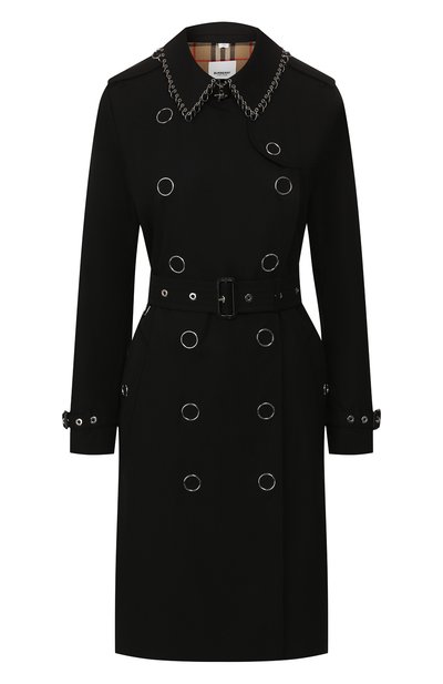Женский хлопковый тренч kensington BURBERRY, арт. 8016370