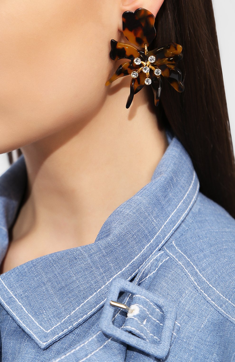 Серьги LELE SADOUGHI коричневого цвета по цене 15050 руб., арт. LS0531T0, фото 2 Серьги LELE SADOUGHI, арт. LS0531T0, фото 2