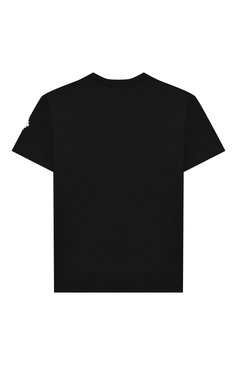 Детская хлопковая футболка MARCELO BURLON KIDS OF MILAN черного цвета, арт. 21E/B/MB/1110/0010/2-6Y | Фото 2 (Материал внешний: Хлопок; Рукава: Короткие; Региональные ограничения белый список (Axapta Mercury): RU; Мальчики Кросс-КТ: Ф�утболка-одежда; Драгоценные камни: Проставлено; Материал сплава: Проставлено; Ростовка одежда: 6 лет | 116 см)