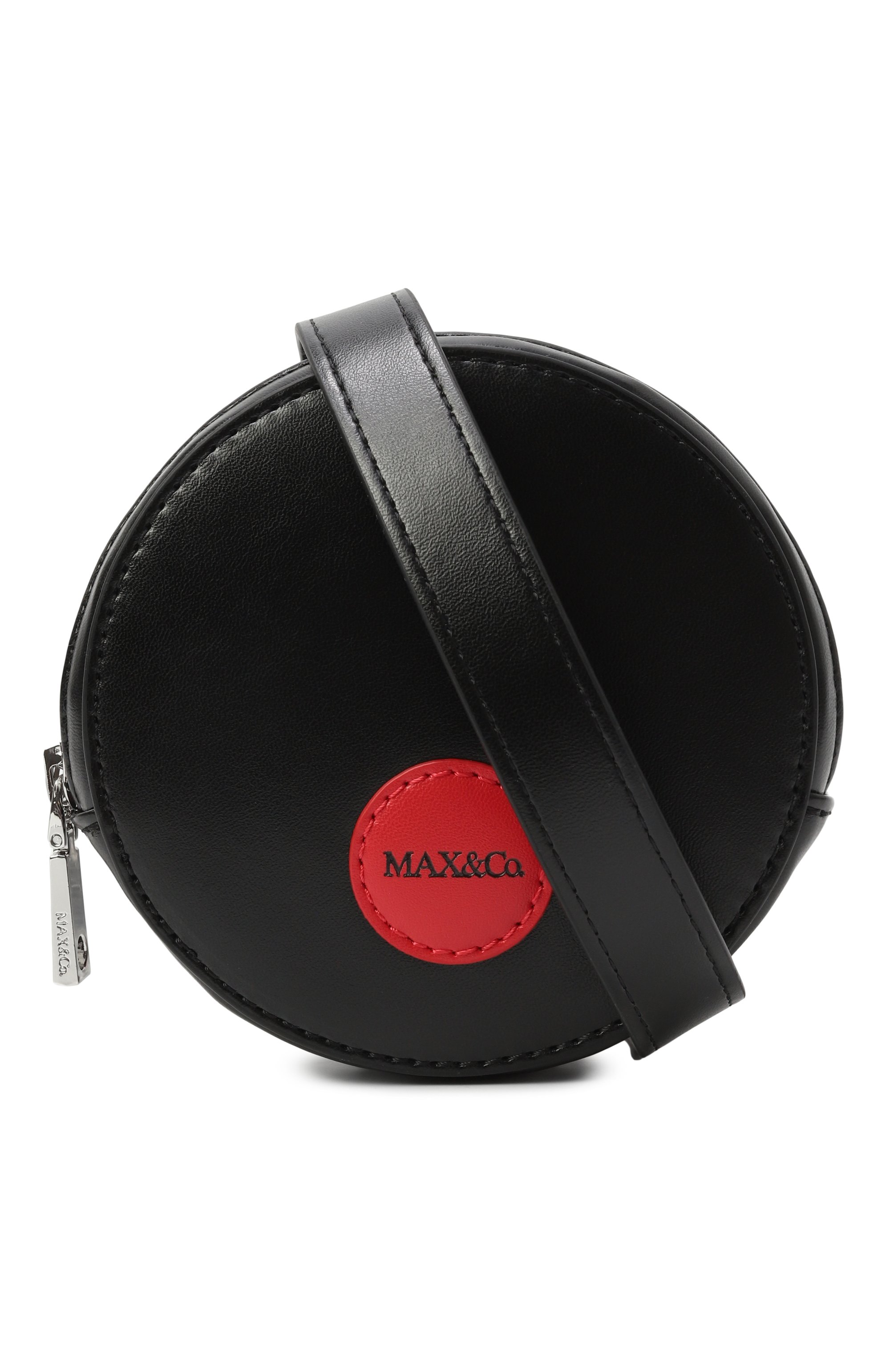 Поясная сумка MAX&CO черного цвета по цене 11850 руб., арт. MX0171-MX090, фото 4 Поясная сумка MAX&CO, арт. MX0171-MX090, фото 4