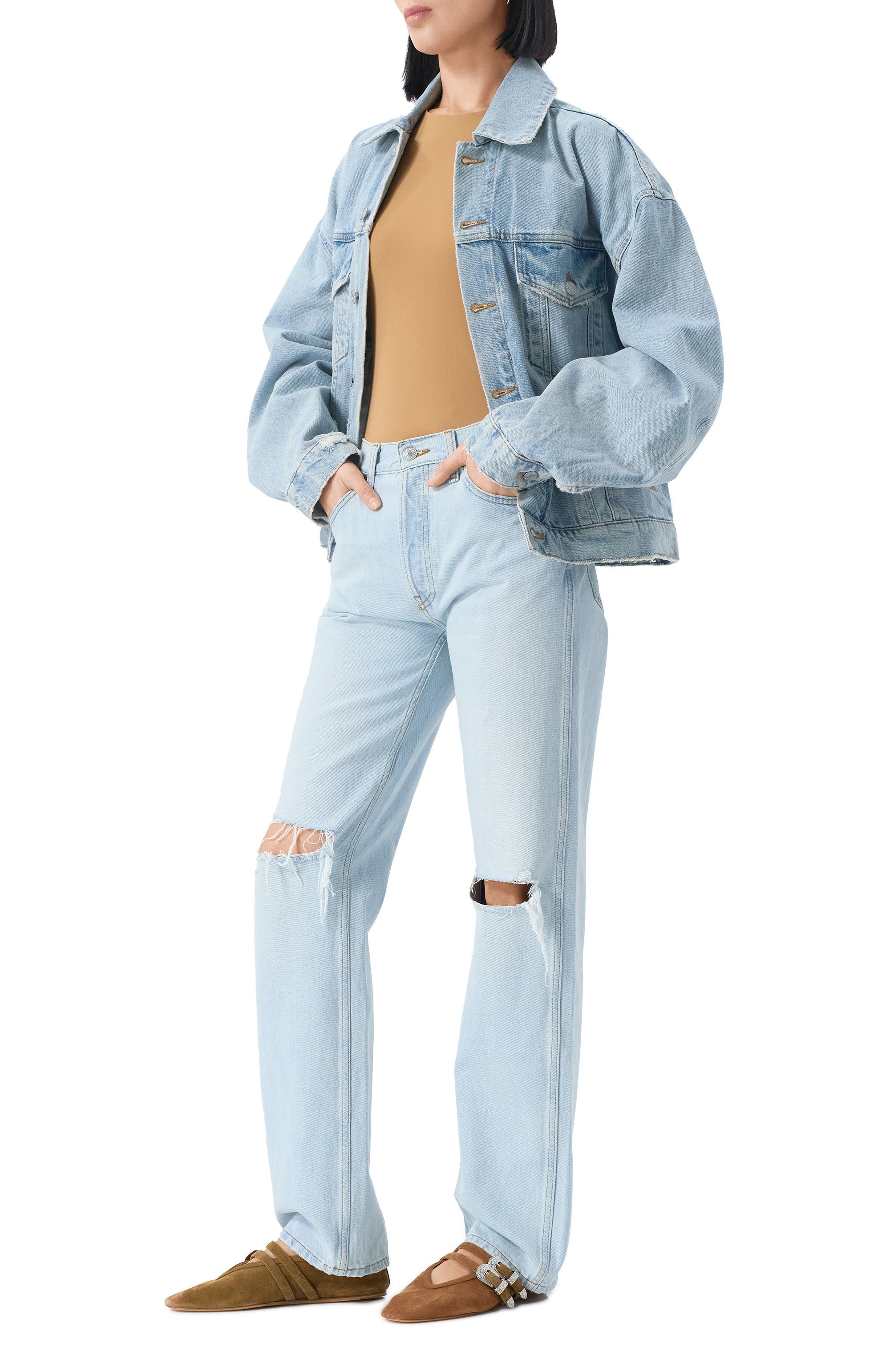 Джинсы RE/DONE, арт. 188-3WHRL/A, фото 2