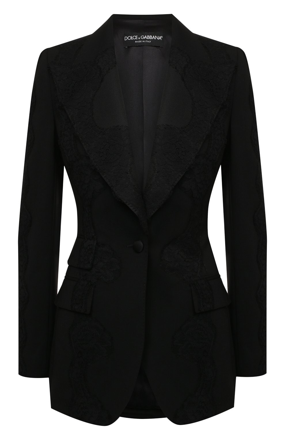 Жакет из шерсти и хлопка DOLCE & GABBANA, арт. F29IBT/FUBEI, фото 1