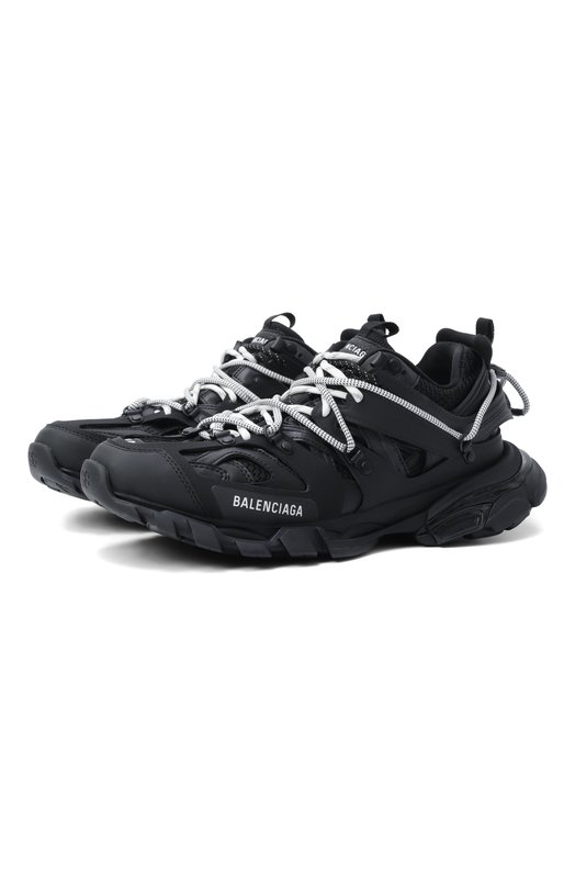 Кроссовки Track Trail Laces Balenciaga 800592/WTRHK Чёрный 800592/WTRHK