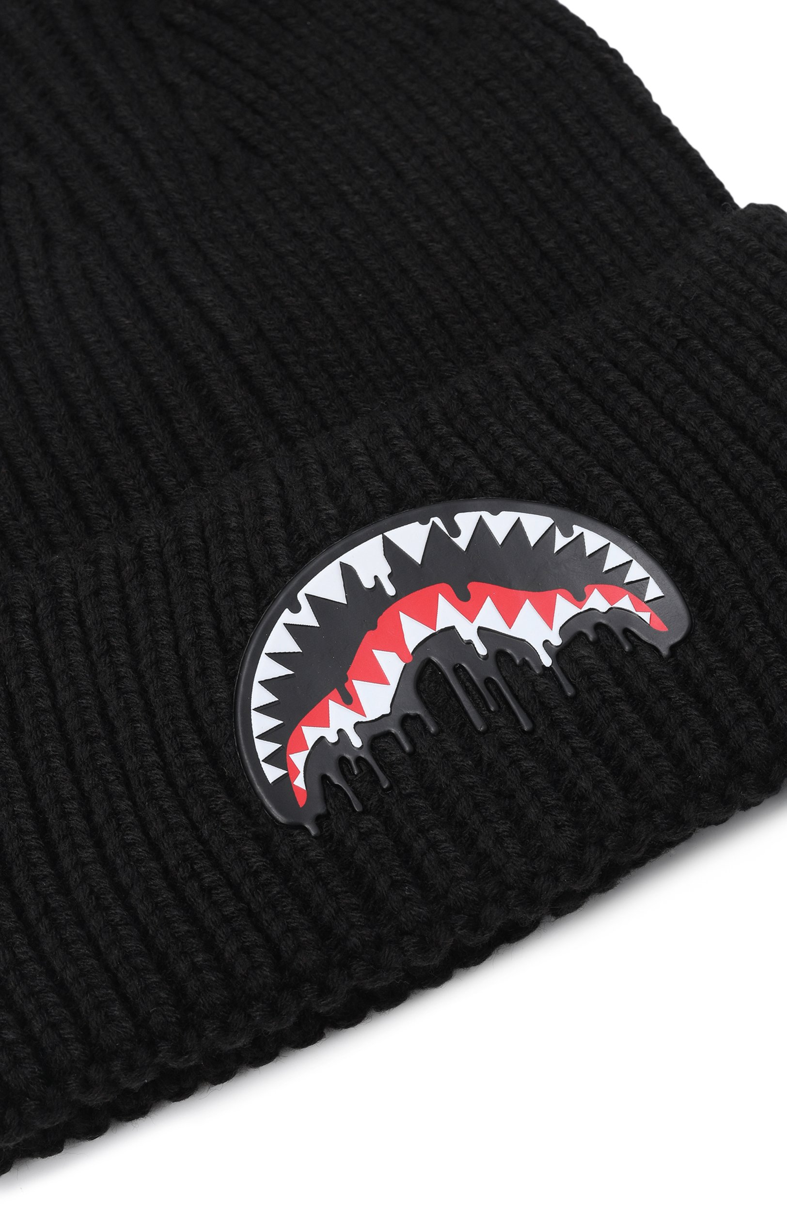 Шапка SPRAYGROUND, арт. SP15039/DRIPPING SIP BEANIE BLACK, фото 3