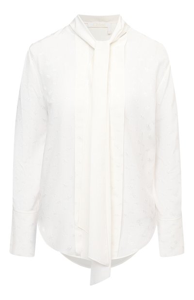 Шелковая блузка CHLOÉ, арт. CHC20AHT82390, фото 1