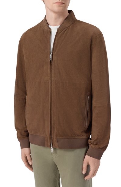 Замшевый бомбер DUNO, арт. K0RBY/B0LGHERI, фото 3