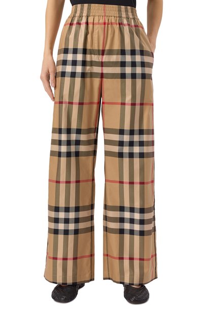 Хлопковые брюки BURBERRY, арт. 8071101, фото 3