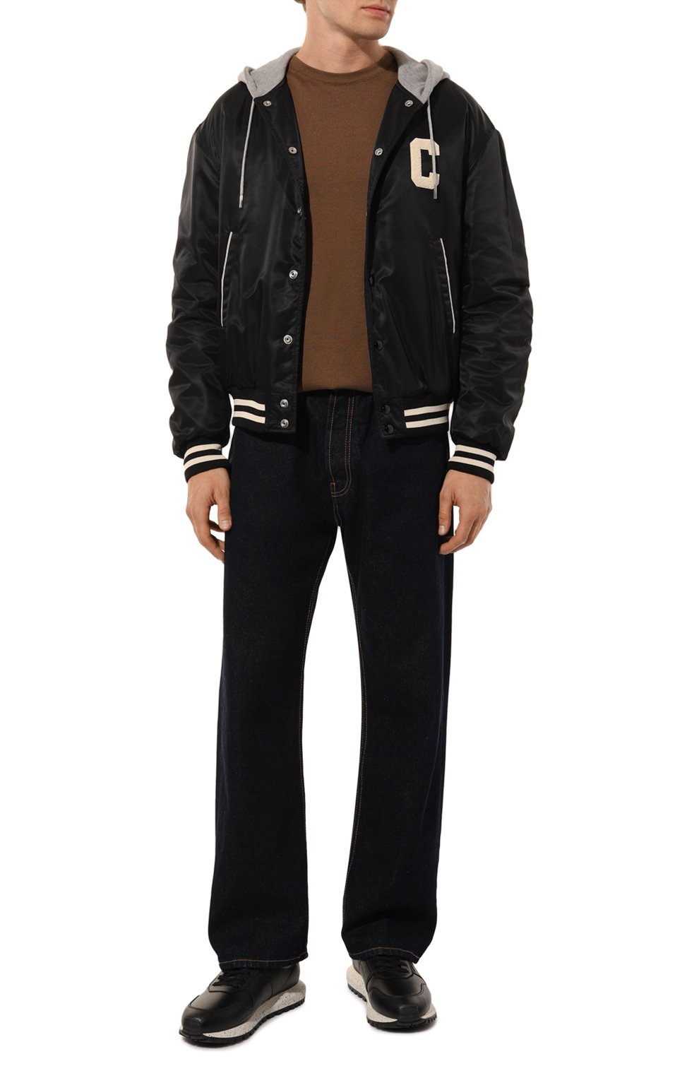 Кожаные кроссовки EMPORIO ARMANI, арт. X4X639/XD382, фото 2