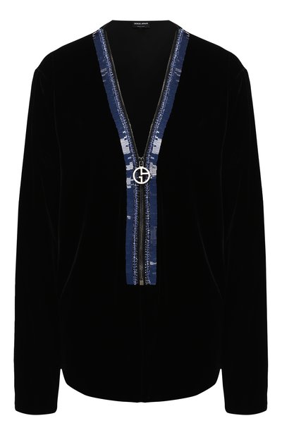 Блузка из вискозы и шелка GIORGIO ARMANI, арт. 0WHCR017/T024Y, фото 1