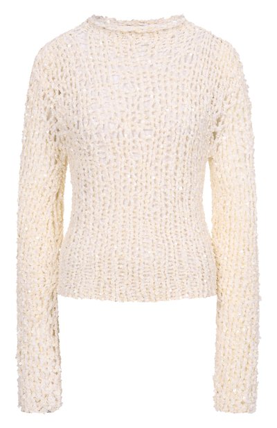 Женский свитер с отделкой пайетками JIL SANDER, арт. J03GP0171/J18354