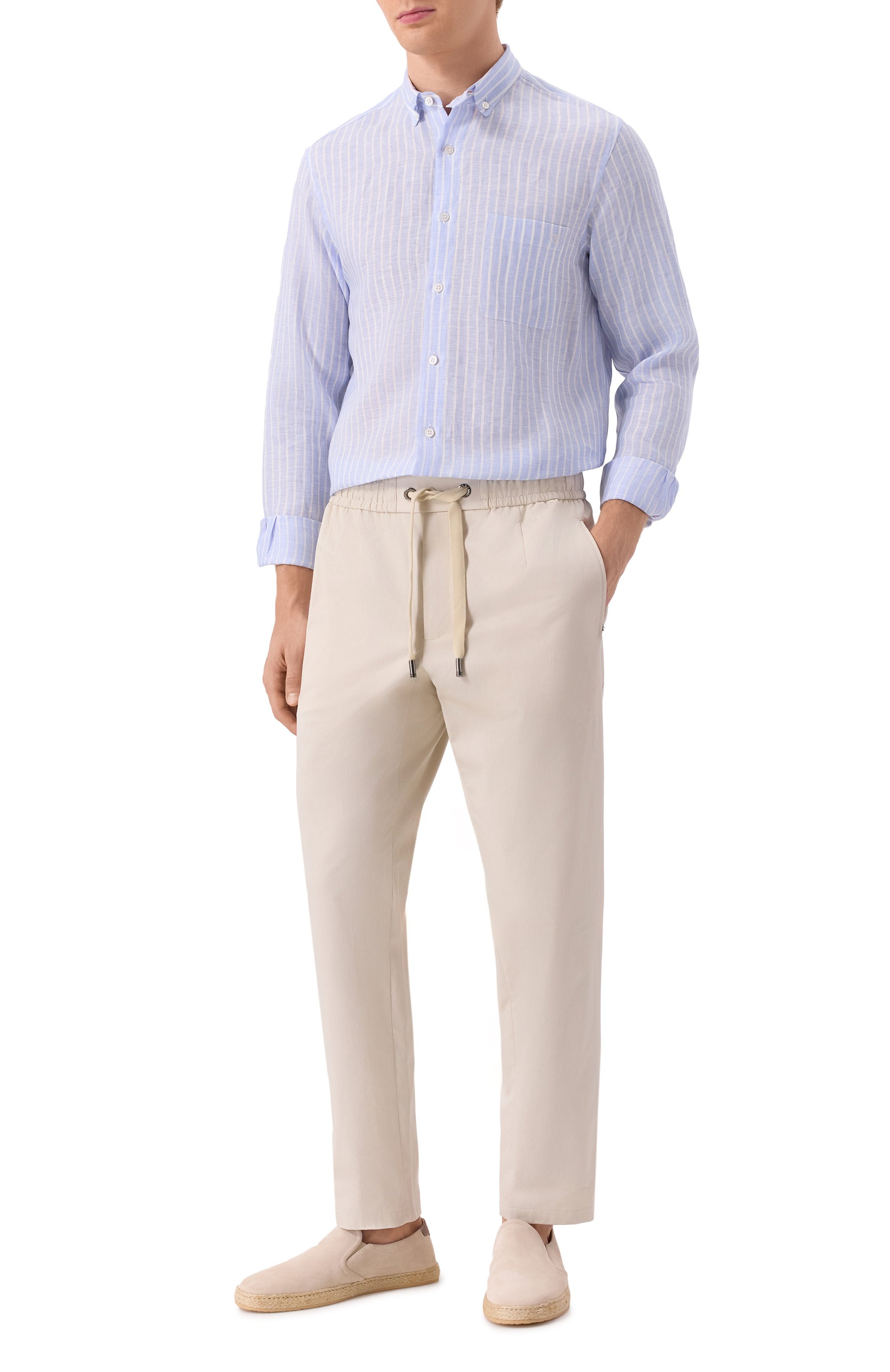 Льняная рубашка VALENTINO, арт. 6V3ABP85AL1, фото 2