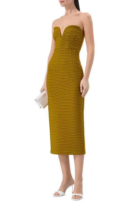 Платье Vika Gazinskaya SS26-13261 Хаки  SS26-13261 Фото 2