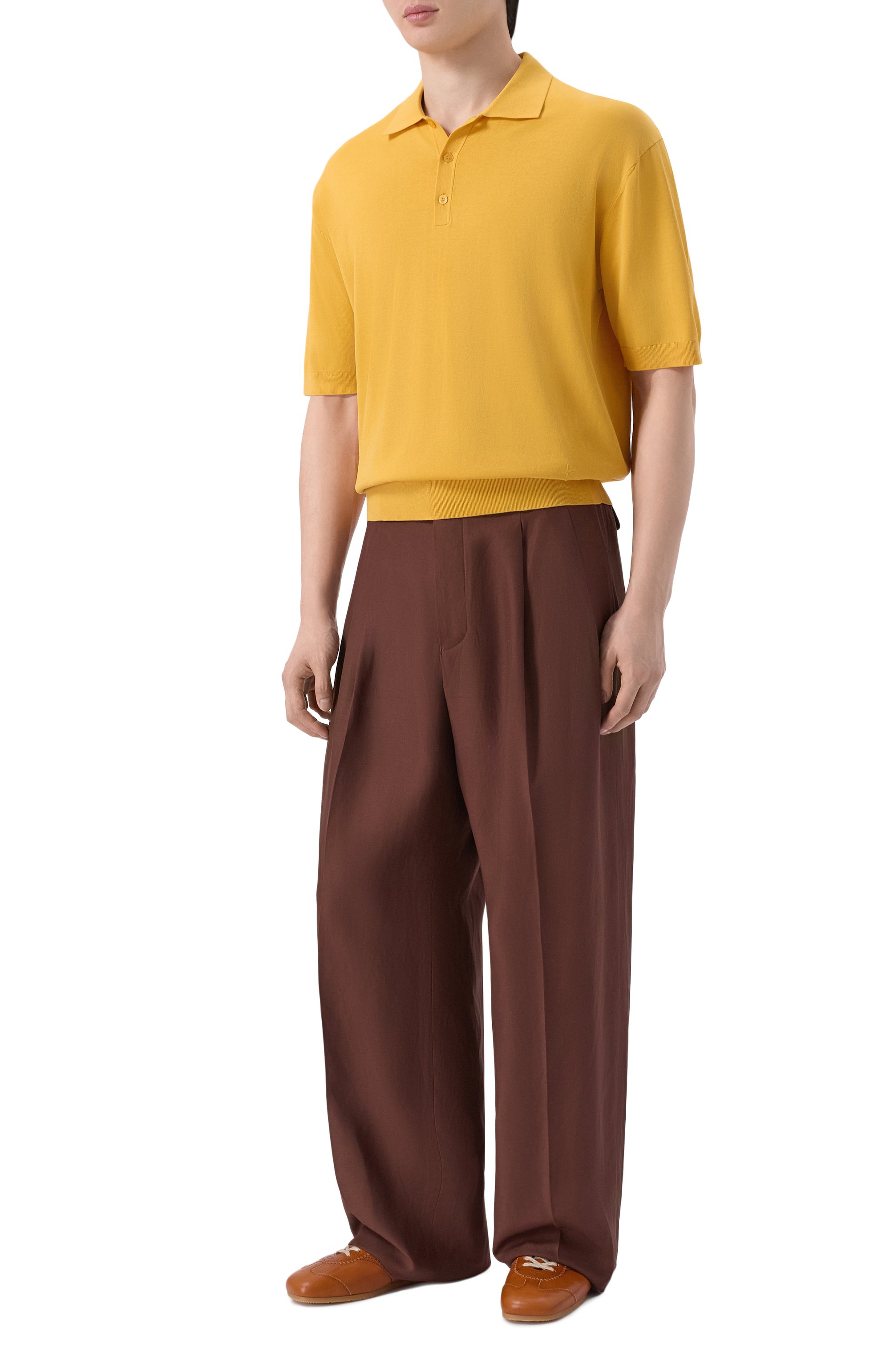 Брюки из вискозы и льна LANEUS, арт. S6LAMAPA085, фото 2