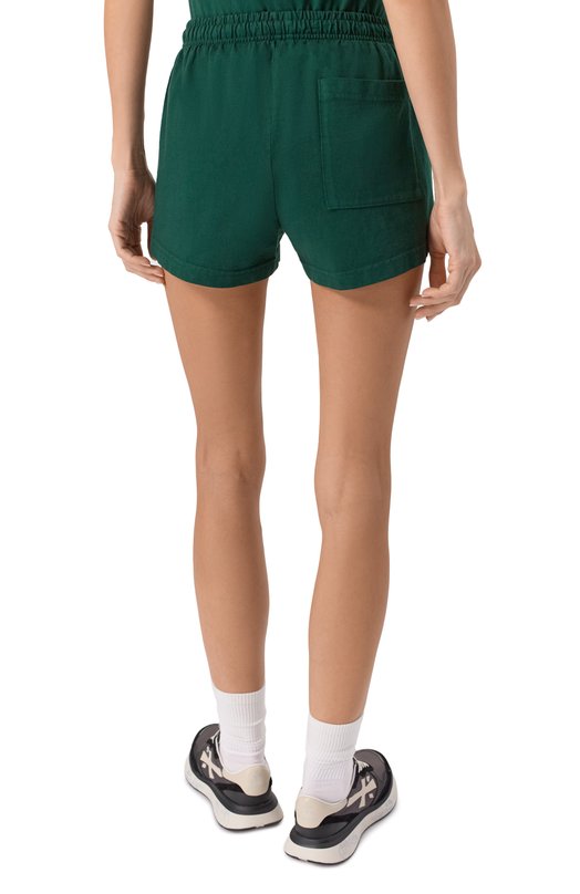 Хлопковые шорты Sporty and Rich SH037606034GR10 Зелёный  SH037606034GR10 Фото 4