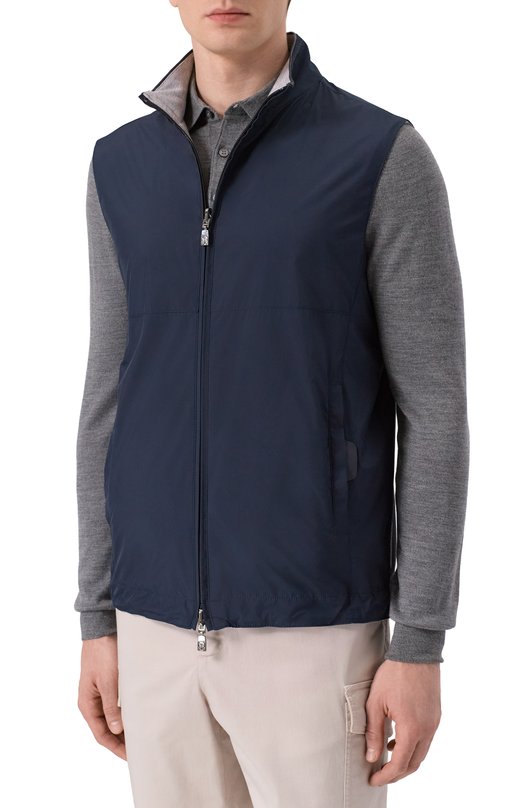 Двусторонний жилет Corneliani 27C5X2/2720120 Синий  27C5X2/2720120 Фото 3