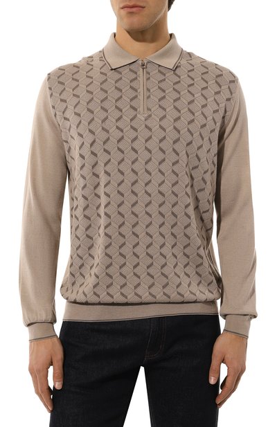 Поло из шерсти и шелка STEFANO RICCI, арт. KE08013P30/E24475, фото 3