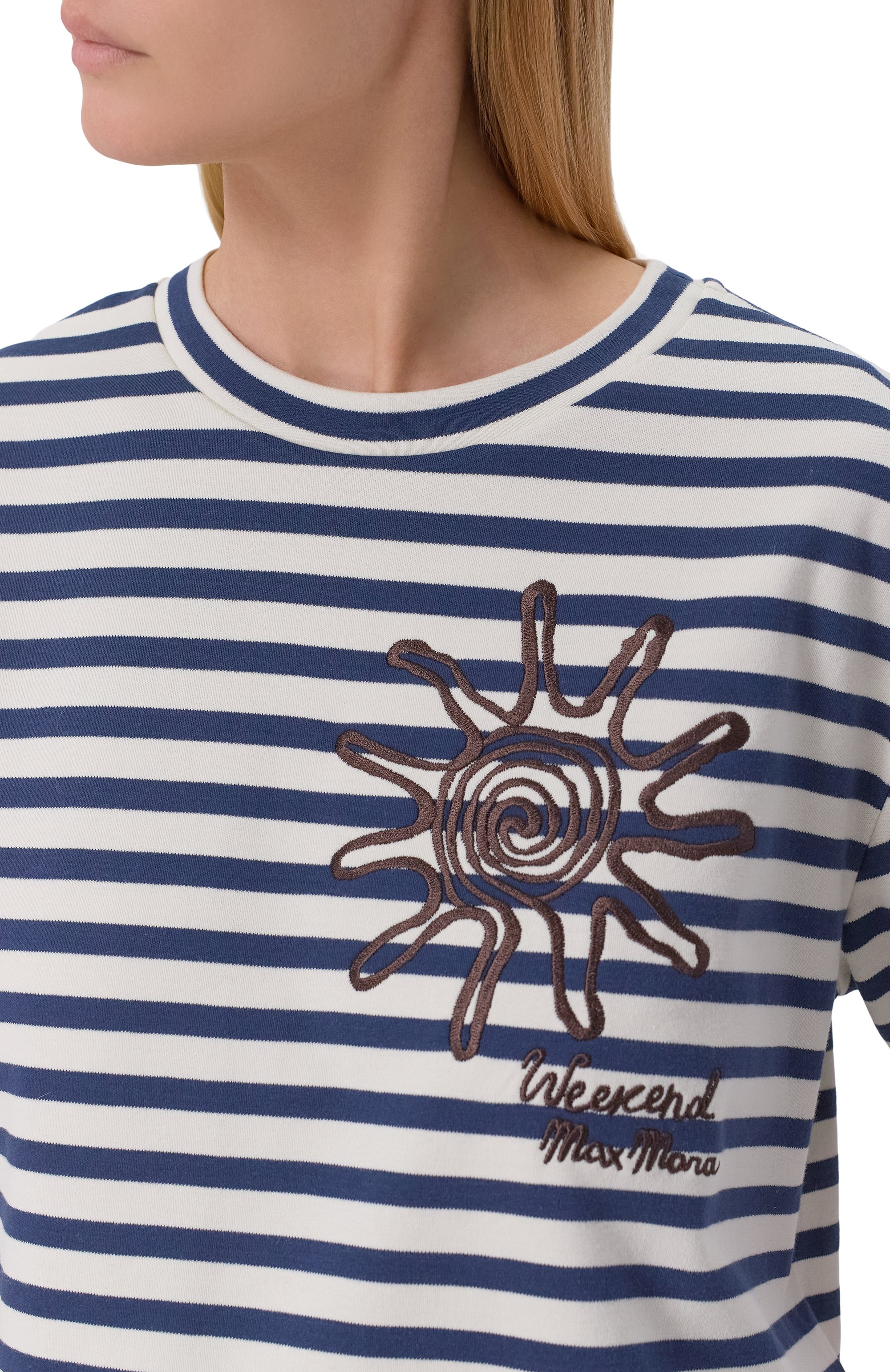 Хлопковая футболка WEEKEND MAX MARA, арт. WKDSABAT0, фото 5