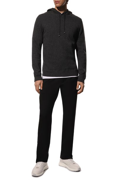 Худи из хлопка и шерсти BOSS, арт. 50482648, фото 2