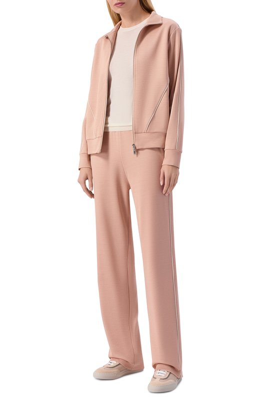 Брюки из шелка и хлопка MVST M26.2PW.T034/F088 D0NDI JERSEY Розовый  M26.2PW.T034/F088 D0NDI JERSEY Фото 2