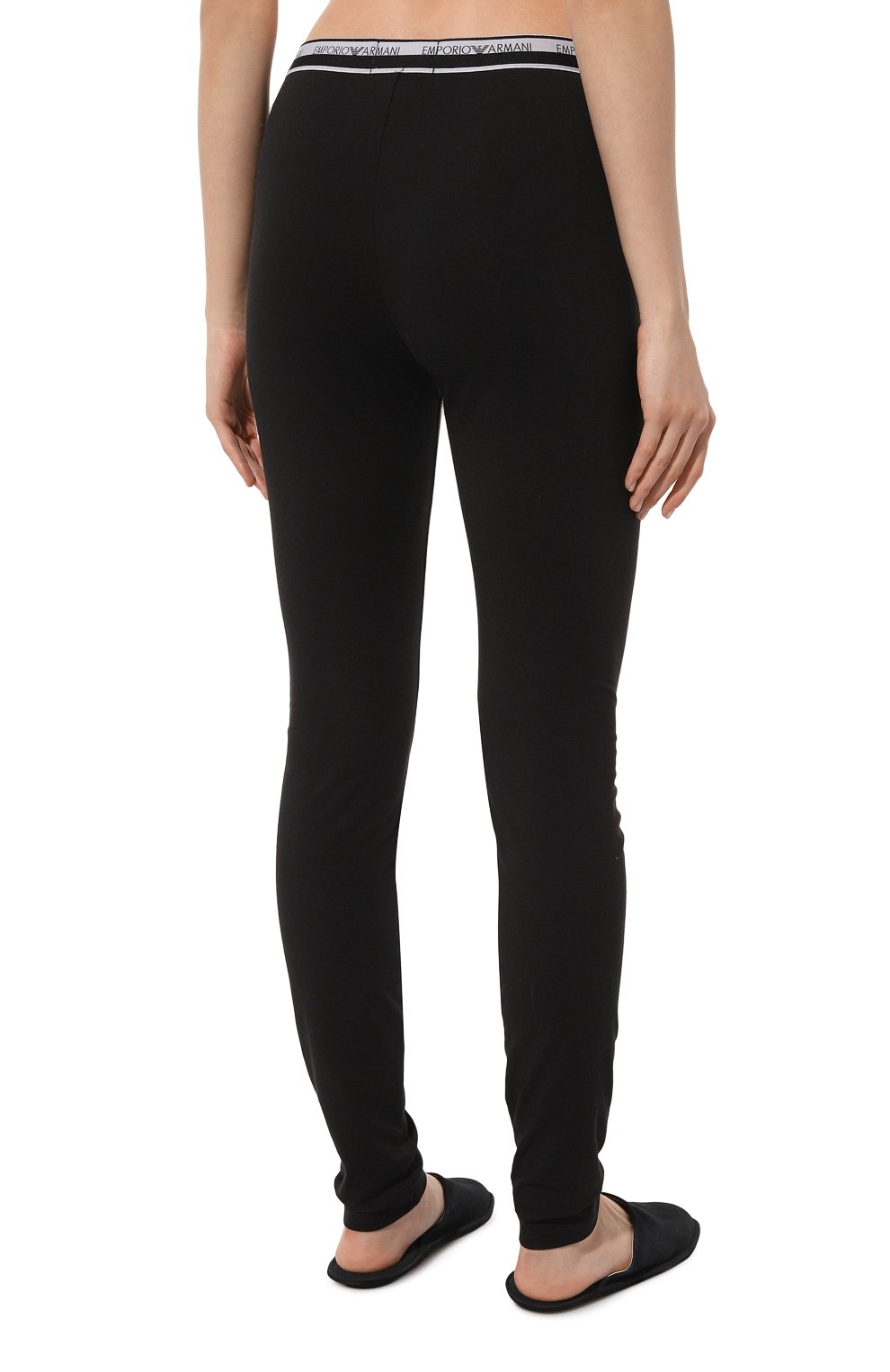 Хлопковые легинсы EMPORIO ARMANI, арт. 164568/4R227, фото 4