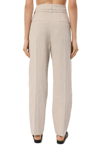 Льняные брюки BRUNELLO CUCINELLI, арт. MF588P8298, фото 4