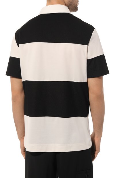 Поло BOGNER черно-белого цвета по цене 16500 руб., арт. 58112727, фото 4 Поло BOGNER, арт. 58112727, фото 4