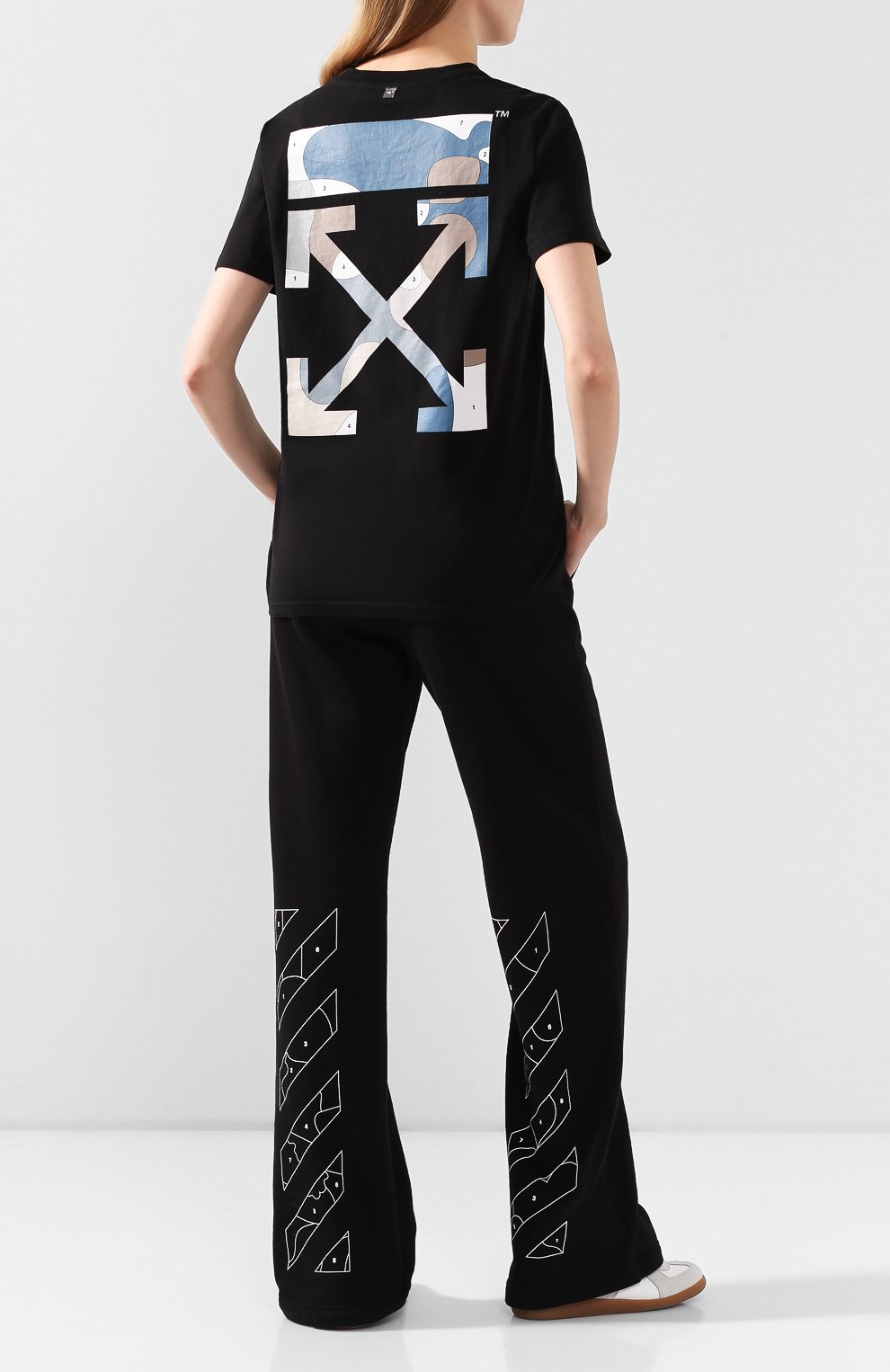 Хлопковая футболка OFF-WHITE, арт. 0WAA049S20JER0101084, фото 2