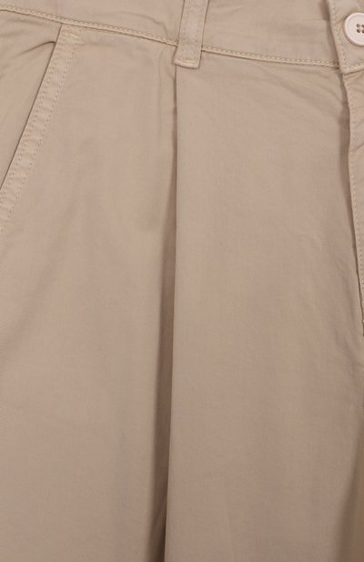 Хлопковые брюки-карго IL GUFO светло-бежевого цвета по цене 19950 руб., арт. P25PL440C6074/16A, фото 3 Хлопковые брюки-карго IL GUFO, арт. P25PL440C6074/16A, фото 3