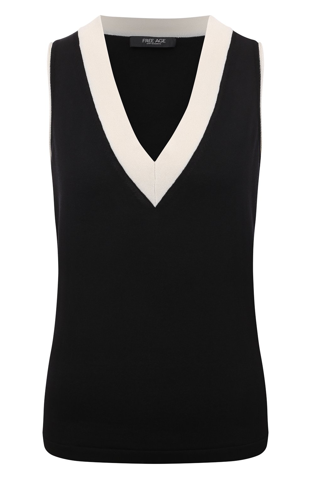 Топ из шелка и вискозы FREEAGE, арт. S23.TP023.6070.900, фото 1