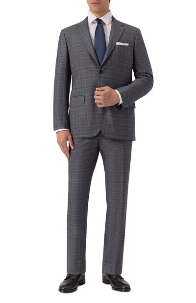 Мужской шерстяной костюм KITON, арт. UA81K01X32