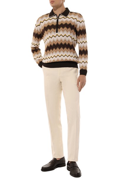 Поло из хлопка и шерсти MISSONI, арт. US24W20A/BK039V, фото 2