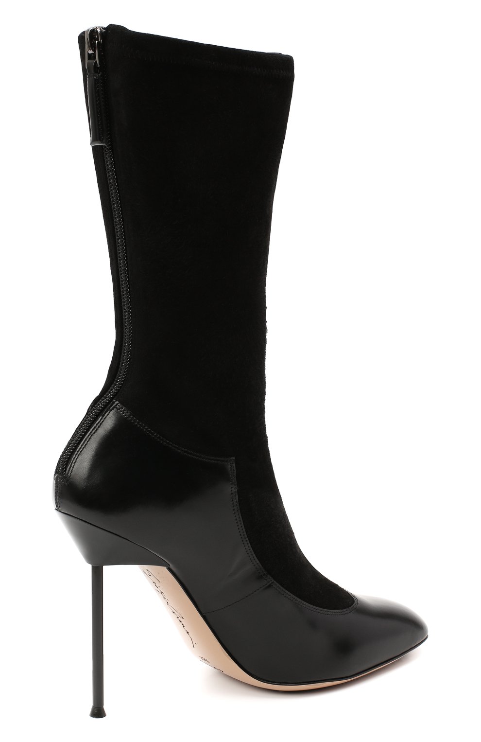 Кожаные ботильоны GIORGIO ARMANI, арт. X1N138/XG648, фото 4